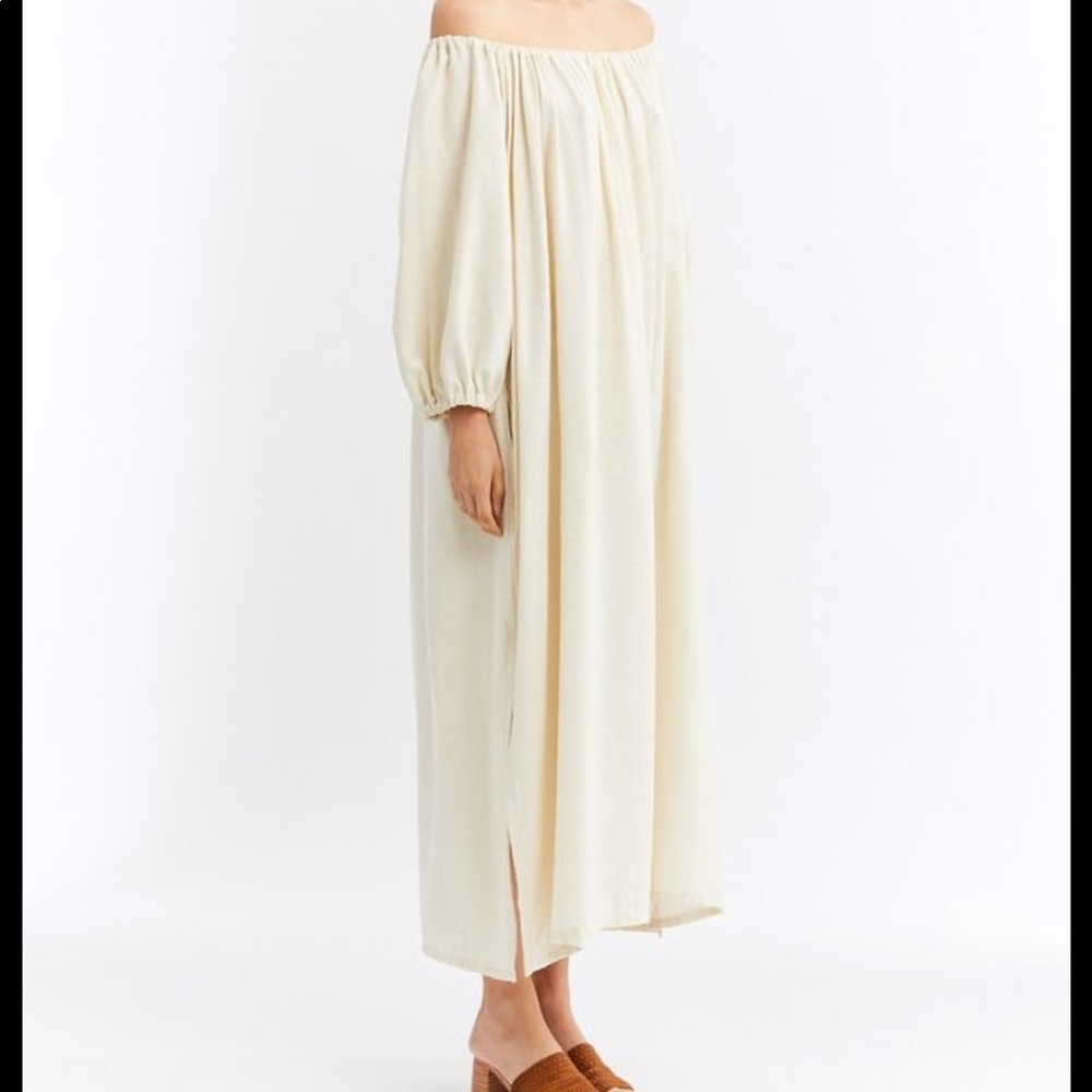 Miranda Bennett Cassatt dress in Lucien Silk Noil